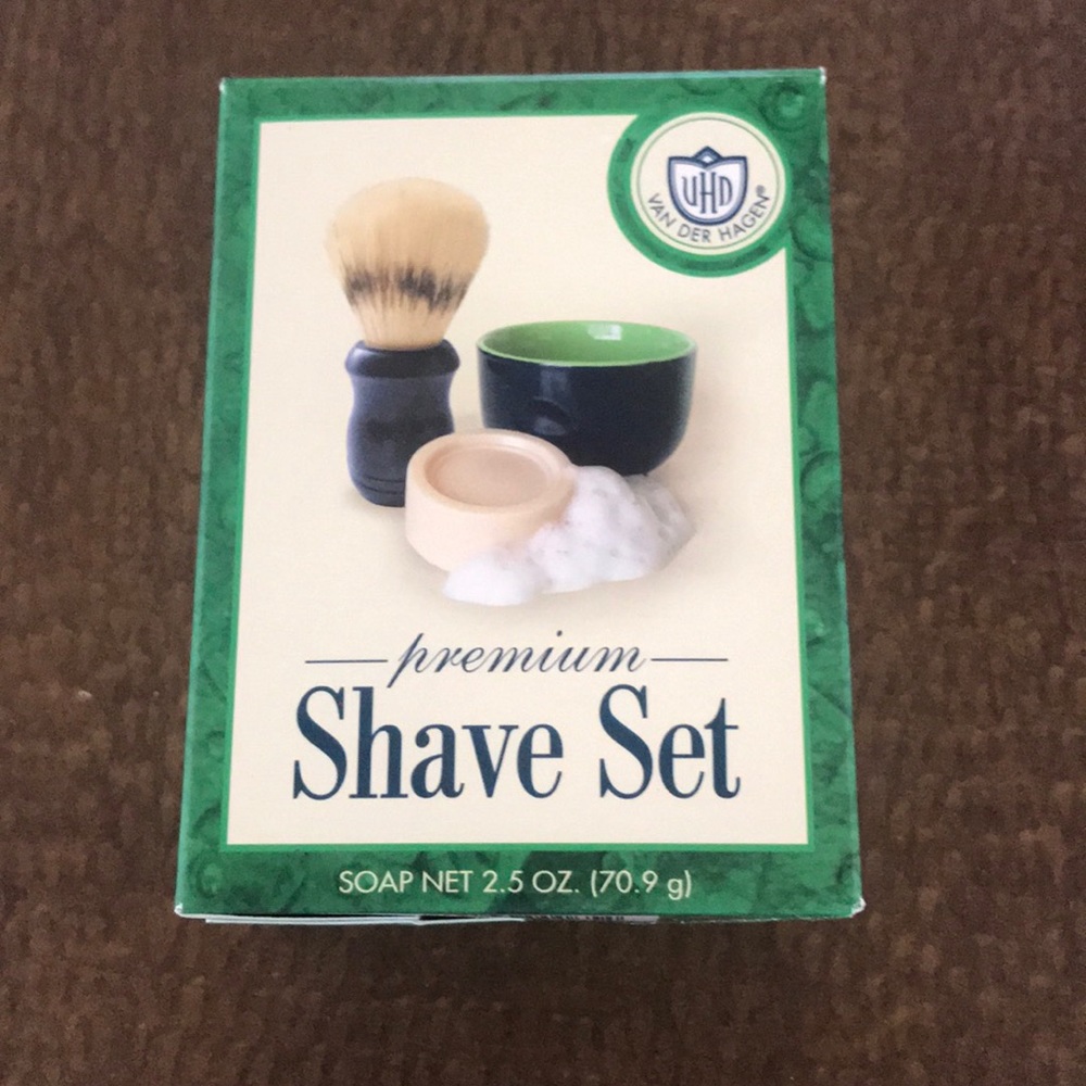 Premium shave set Van der Hagen